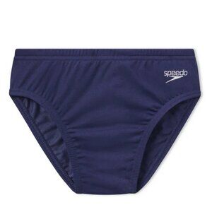 Speedo Solid PowerFLEX Eco Swim Boy's Swimwear Brief Male Youth Navy 24